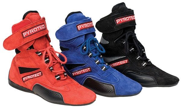 PYROTECT SFI-5 Rated Pyrotect Safety Equipment Ankle Top Blue Racing Shoes Size 13 PYX45130 SR