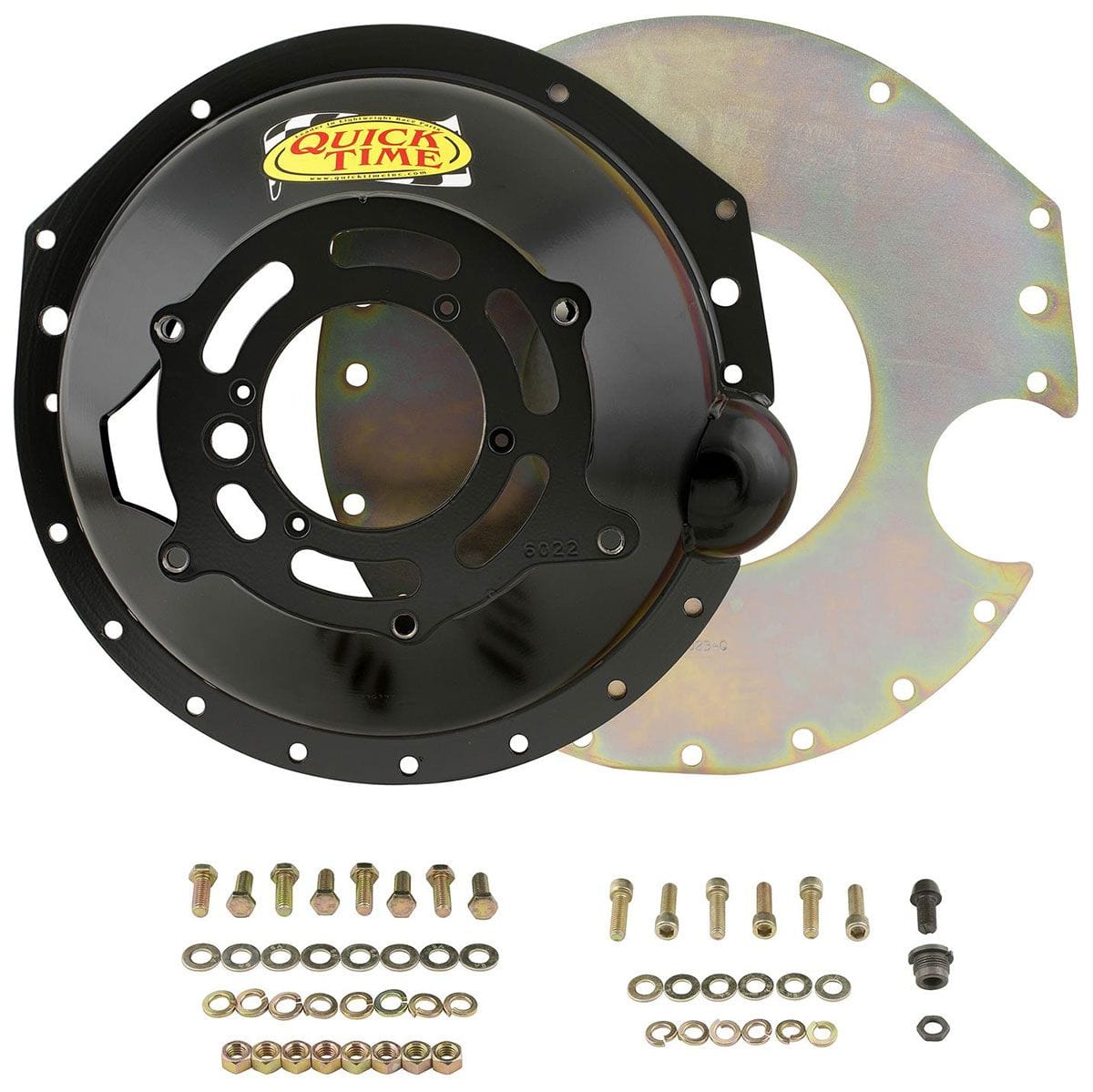 QTI SB & BB Chev With Muncie, Richmond, Saginaw or TKO Trans, 153/168 Too Quicktime Inc Steel SFI 6.1 Bellhousing QTRM-6022 SR