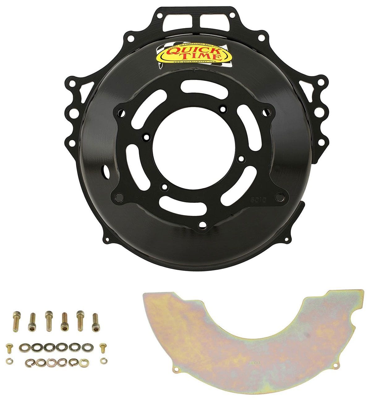 QTI Suit SB & BB Chev With Muncie , Saginaw, GM Tremec TKO , 153 Tooth, 1 Quicktime Inc Steel Bellhousing QTRM-6010 SR