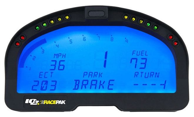 Racepak Blue Backlight, Display Up To 28 Inputs Racepak IQ3 Street Logger Dash R250-DS-IQ3SL SR