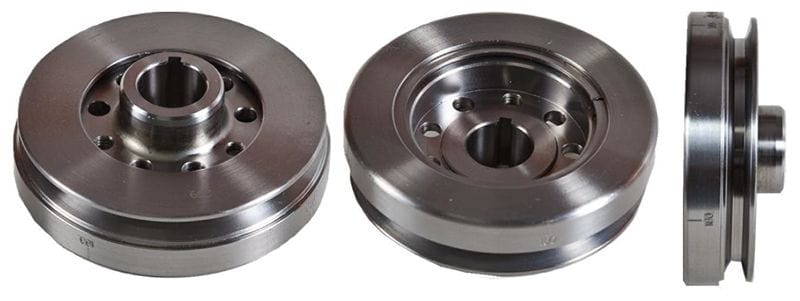 ROMAC Suit A Series Mini Cooper S, Neutral Balance, 3-Bolt Romac Steel Harmonic Balancer RO0239 SR