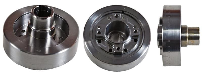 ROMAC Suit Ford Modular V8, With 8 Groove Serpentine Romac Steel/Alloy Harmonic Balancer RO0245SA SR