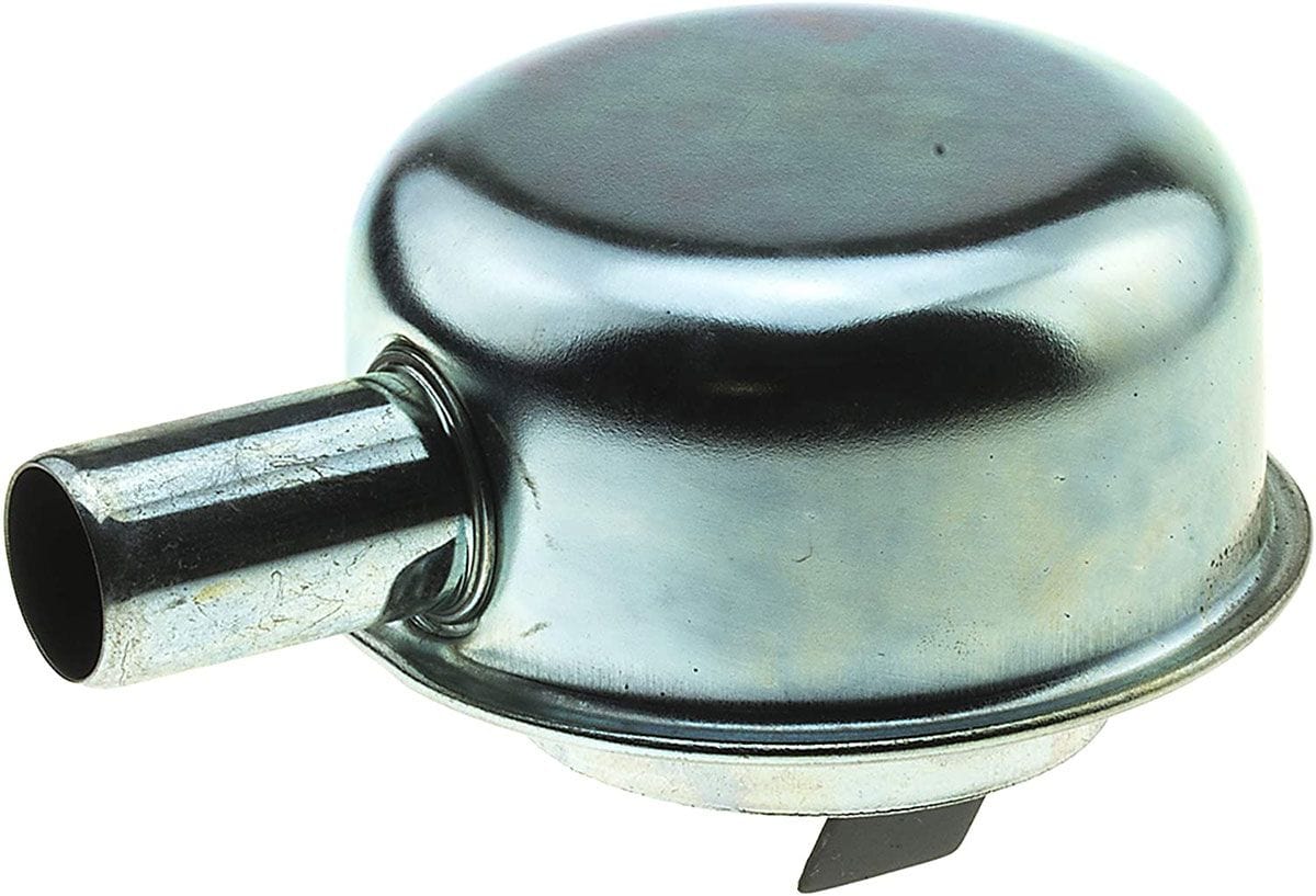 RPC 2-3/8" Dia (Tube is 1/2" Dia) Racing Power Company Chrome Steel Twist-in Oil Filler Cap with Tube RPCR4806 SR
