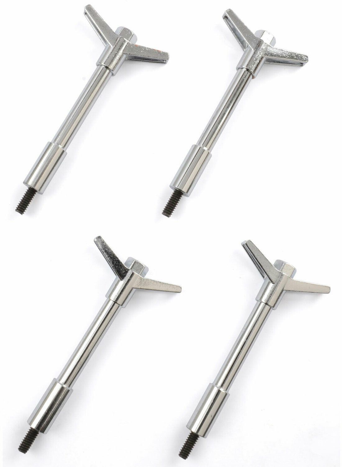 RPC 4" high, 1/4&qout;-20 x 1-3/8" threads Racing Power Company Chrome Deluxe Style Valve Cover Wing Nut RPCR1006 SR