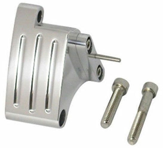 RPC Fits S/B Chev 283-350 with 6" or 7" Balancer Racing Power Company Chrome Aluminium Timing Tab, Ballmill Style RPCR6042C SR