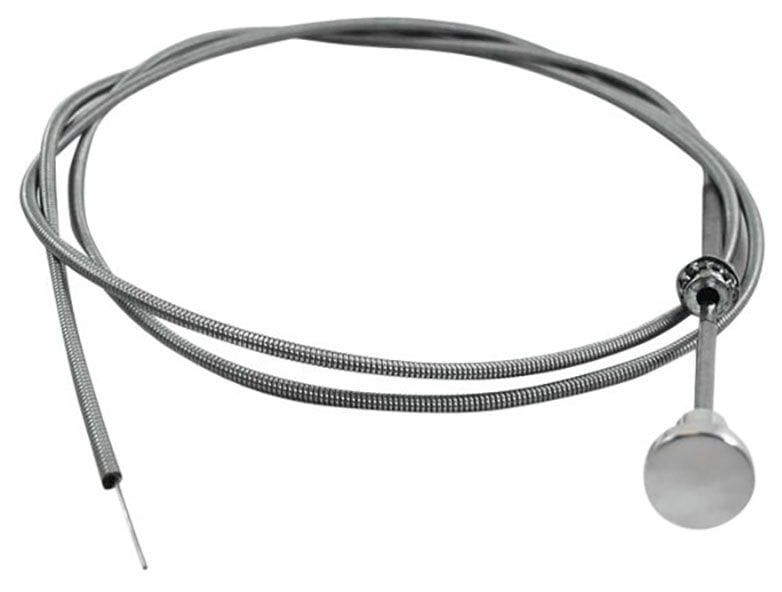 RPC Requires 3/8" Diameter Mounting Hole Racing Power Company Chrome Steel 6 Ft Choke Cable Kit RPCR2332 SR