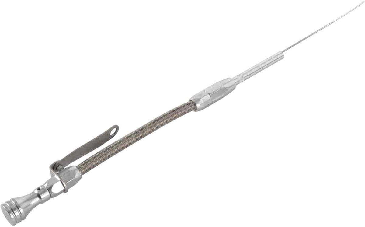 RPC Suit S/B Chev 1980-on Long Racing Power Company Flexible Stainless Steel Engine Dipstick RPCR5001 SR