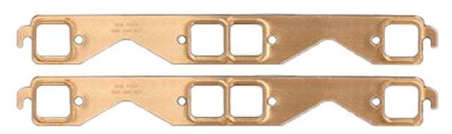 SCE Suit S/B Chev with Stock Square Ports SCE Gaskets Pro Copper Embossed Exhaust Gasket - 1.40" x 1.40" SCE-4211 SR