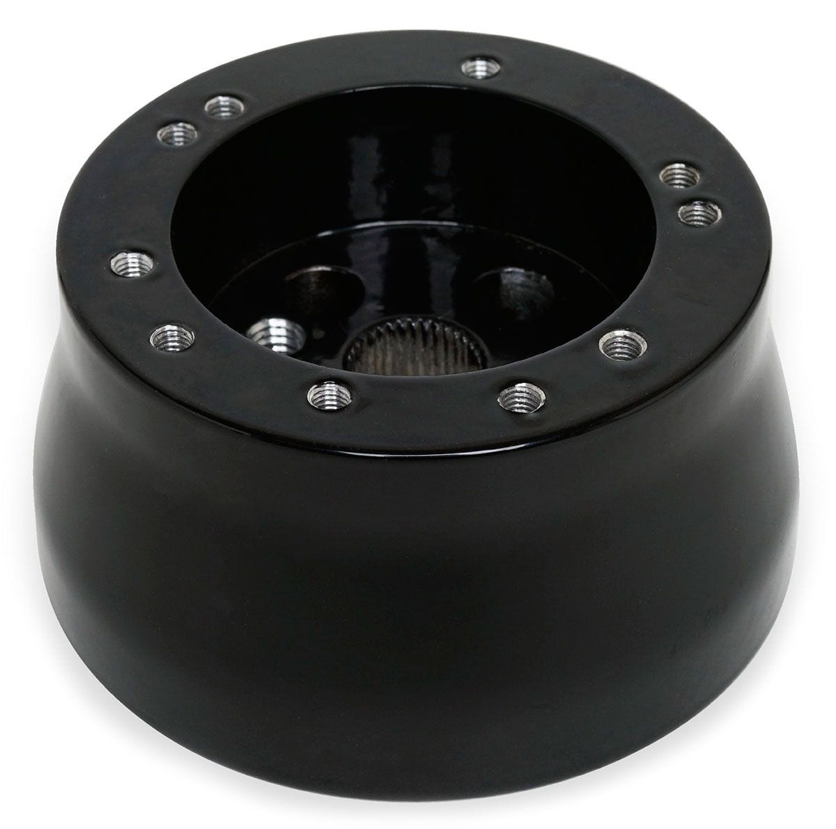 Stealth Ride 5 & 6 Hole Aluminium Steering Wheel Adapter, Black 5 & 6 Hole Aluminium Steering Wheel Adapter, Black SR