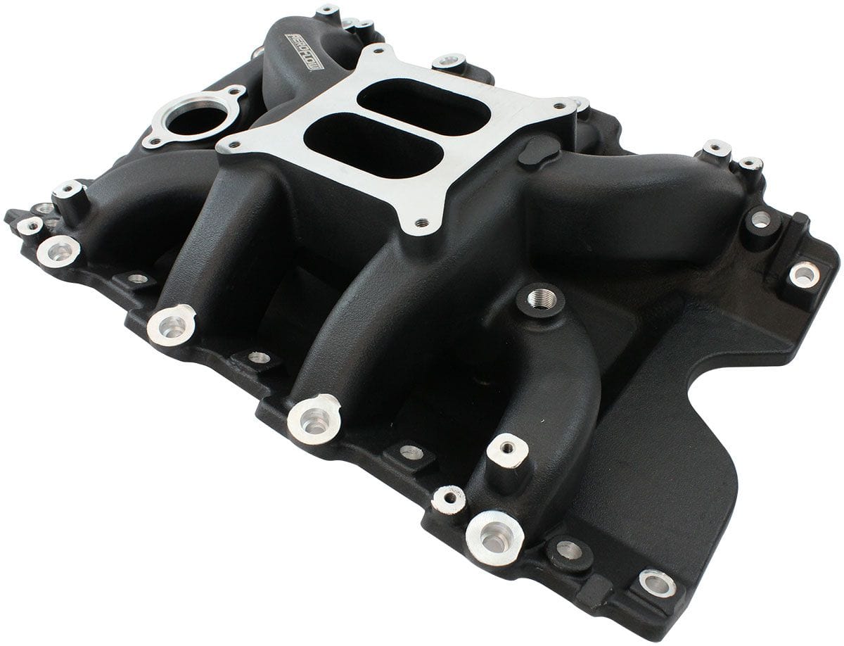 Stealth Ride Holden 304 EFI Air Gap Dual Plane Intake Manifold, Black Finish Holden 304 EFI Air Gap Dual Plane Intake Manifold, Black Finish SR