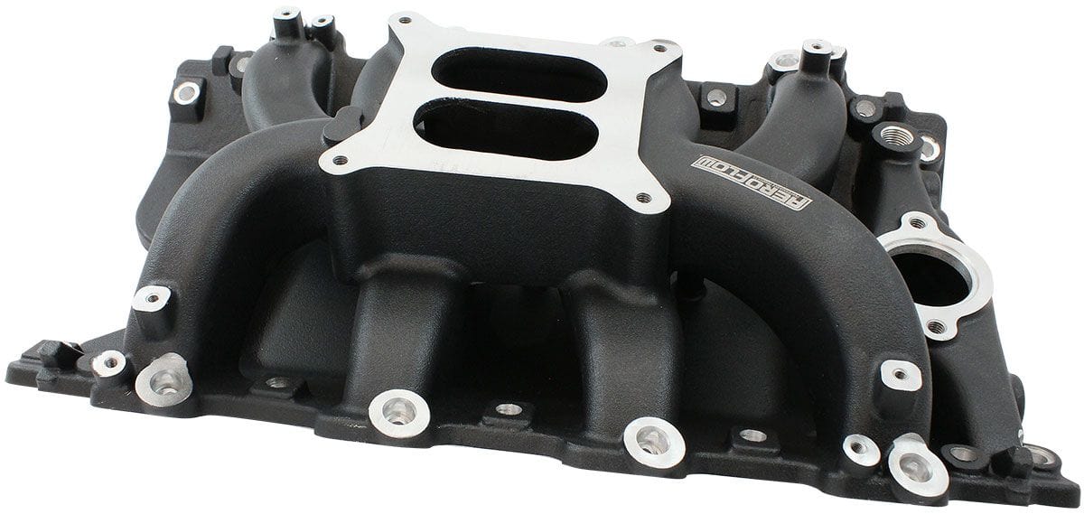 Stealth Ride Holden 304 EFI Air Gap Dual Plane Intake Manifold, Black Finish Holden 304 EFI Air Gap Dual Plane Intake Manifold, Black Finish SR