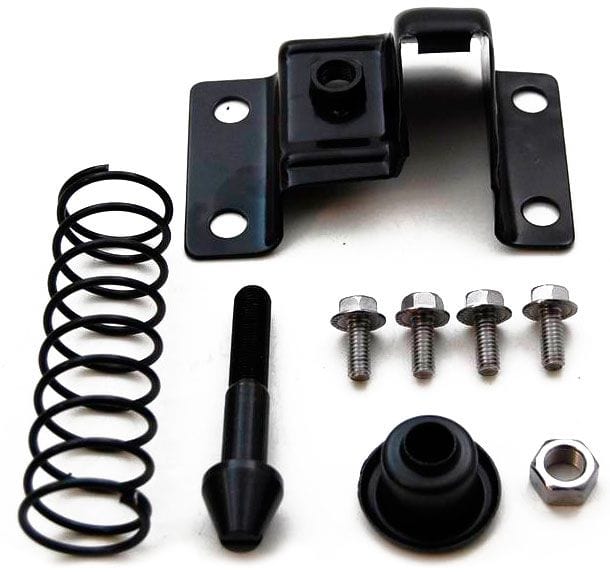 Stealth Ride Steel Hood Latch Kit, Black Steel Hood Latch Kit, Black SR