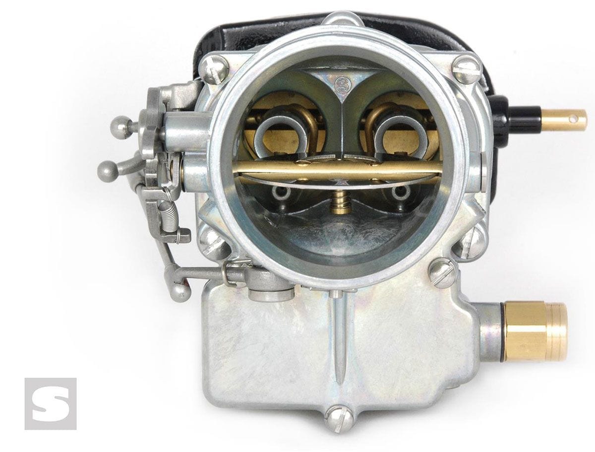 STROMBERG Natural Finish With Black Base Stromberg Genuine Reproduction Stromberg 97 Carburettor - NEW STROM9510-A SR