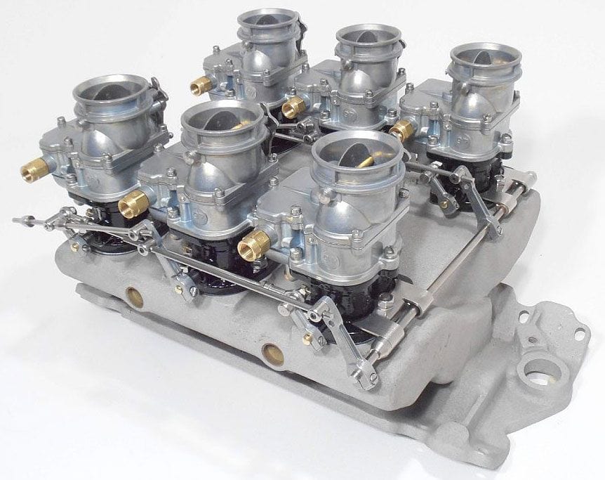 STROMBERG Suit 6 X 2 Edelbrock Stromberg Carburettors Stromberg Progressive Back-Bar Carburettor Linkage Kit STROM9261-BB SR