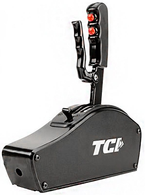 TCI Auto 2,3,4 or 6-Speed Transmissions Suit Forward or Reverse Shift Pattern TCI Auto Diablo Blackout Shifter TCI620002BL SR