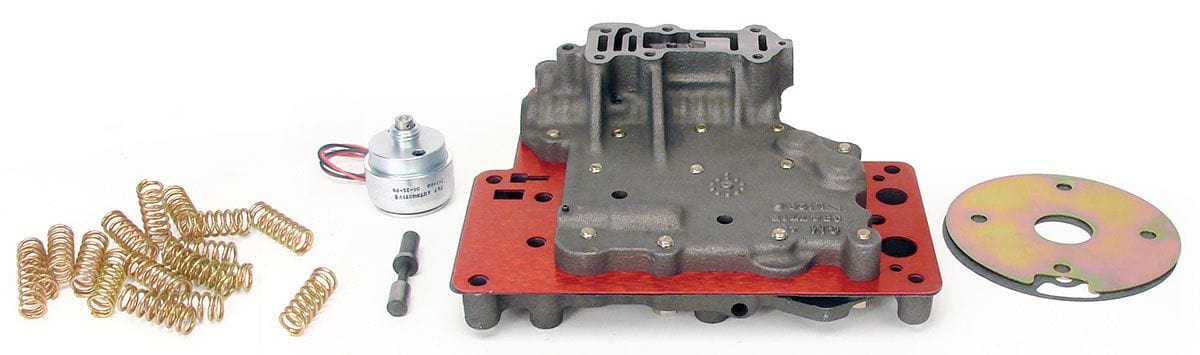 TCIAUTO Forward shift pattern, Bracket transbrake TCI Auto TCI Powerglide Valve Body TCI748200 SR