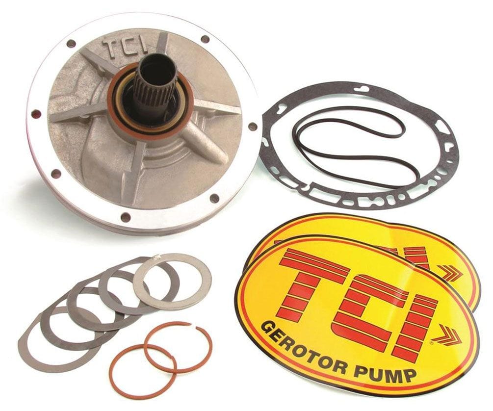 TCIAUTO TCI Auto TCI Powerglide Gerotor Aluminium Pump For Pro-X Ringless Input Shaft TCI743525 SR