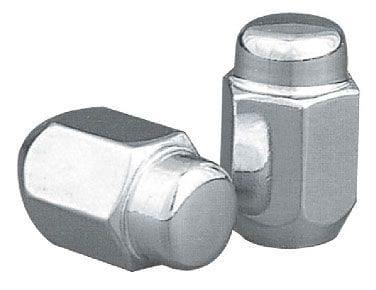 TOPLINE 12mm x 1.25" Thread, Closed End (Set Of 4) Topline Heat Treated Acorn Wheel Nuts - 13/16" Hex TLC1406-4 SR
