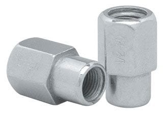 TOPLINE 12mm x 1.50" Thread, Open End (Set Of 4) Topline Short Mag Wheel Nuts - 13/16" Hex TLC4007-0-4 SR