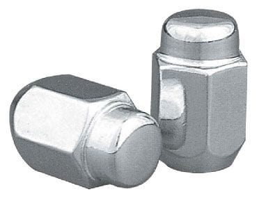 TOPLINE 7/16" Thread, Closed End (Set Of 4) Topline Heat Treated Acorn Wheel Nuts - 13/16" Hex TLC1402-4 SR