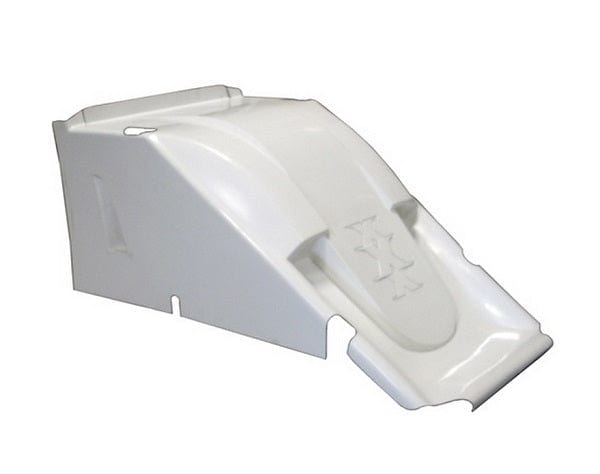 Triple XXX Suit 600 Micro Sprint - White Triple XXX TXRC-600-BW0014 - XXX 600 DUAL DUCT HOOD WHITE SR