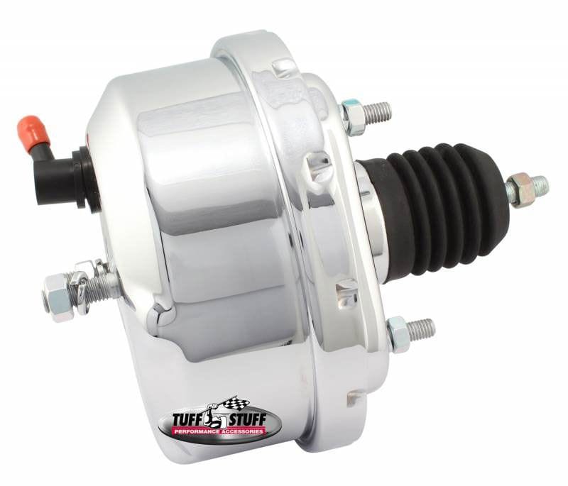 TUFFSTUFF 7" O.D, Chrome, Universal Fittment Tuffstuff Single Diaphragm Power Brake Booster TUF2221NA SR