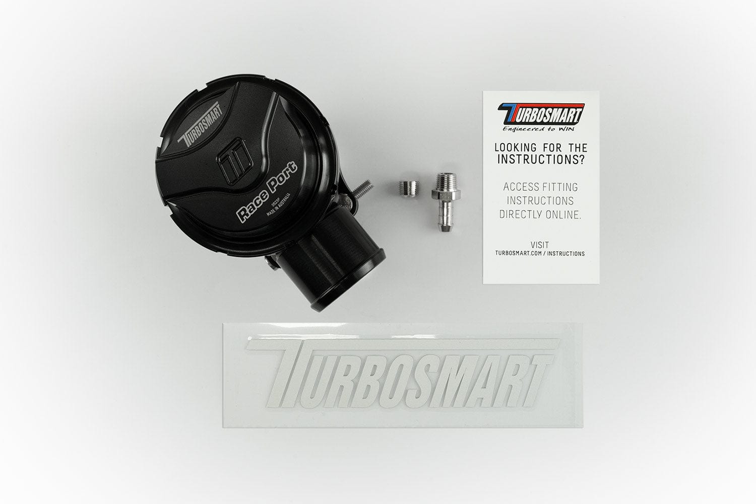 TURBOSMART BOVS Turbosmart GenV RacePort Plumback Valve (Sleeper) Female Suit Supercharger SR