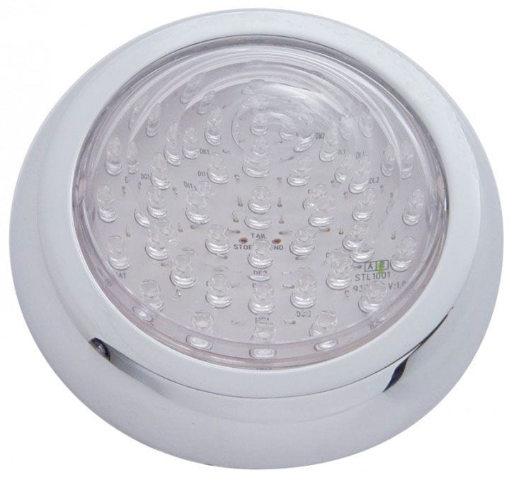 UPI Clear Lens, Suit 1950's Pontiac Style UPI Reproductions Rear LED Tail Light Assembly UPSTL1007LED SR