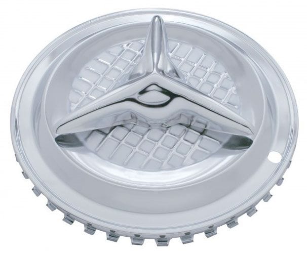 UPI Suit 15" Rims (Set Of 4) UPI Reproductions Chrome Fiesta Wheel Covers UPSHC01-15 SR