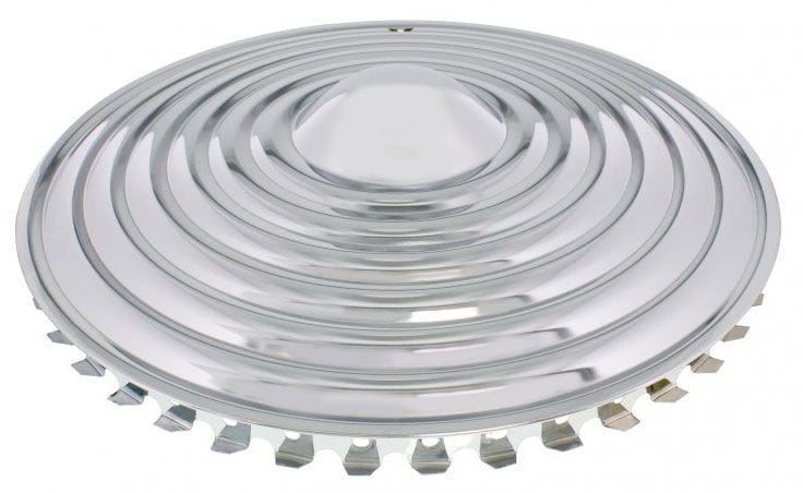 UPI Suit 15" Rims (Set Of 4) UPI Reproductions Chrome Starburst Wheel Covers UPSBC01-15 SR