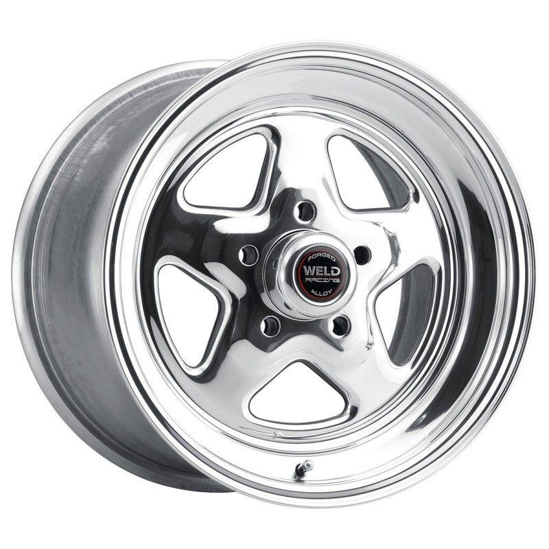 Weld Racing 5 x 4.75" Bolt Circle with 2.5" Backspace Weld Racing Pro Star 15 x 4" Wheel WE96-54274 SR