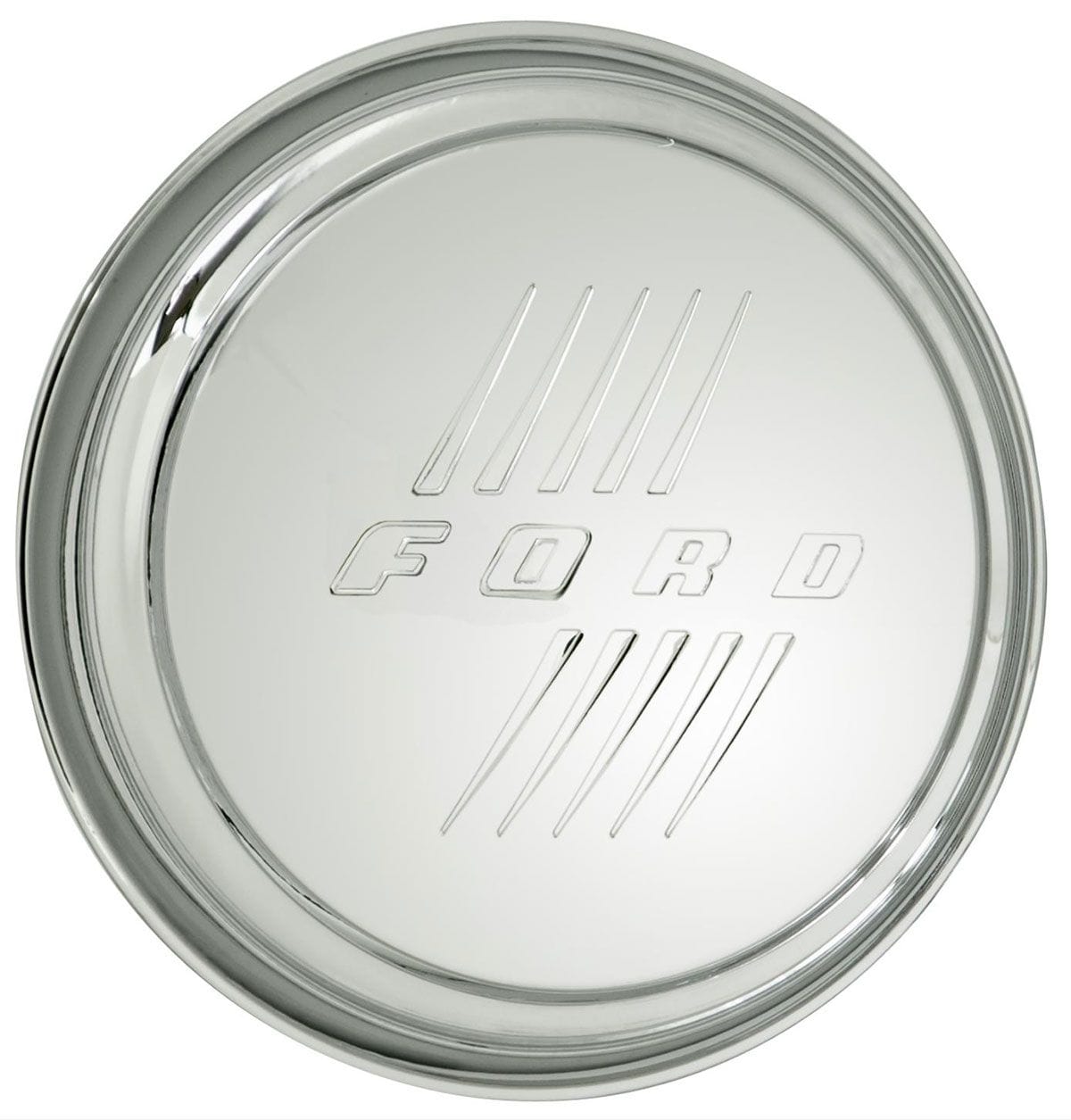 WHEELVINT Suits 14-16" Wheels Wheel Vintiques Stainless Steel Smoothie 1946 Ford Hubcap WV2010-A SR