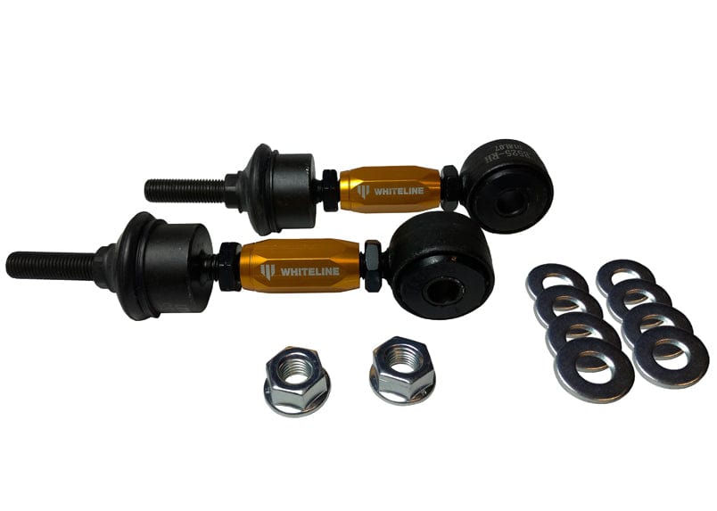 Whiteline 10 x 16 x 26 cm / 110-135mm - horizontal/vertical - 10mm ball stud/bushing shank Universal Sway Bar Link - Ball/Bushing Style - 10mm Ball Stud 110-135mm SR