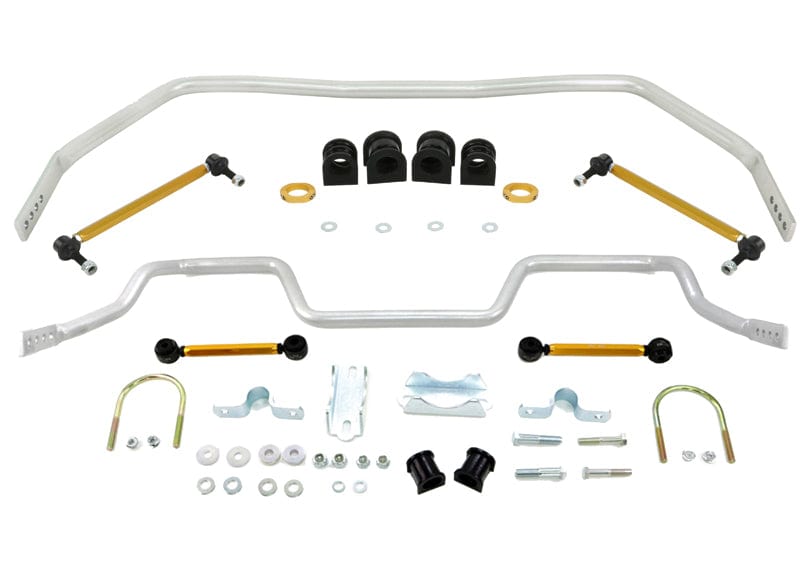 Whiteline 114 x 35 x 47 cm / Excludes convertible models Front and Rear Sway Bar - Vehicle Kit to Suit Ford Mustang S197 SR