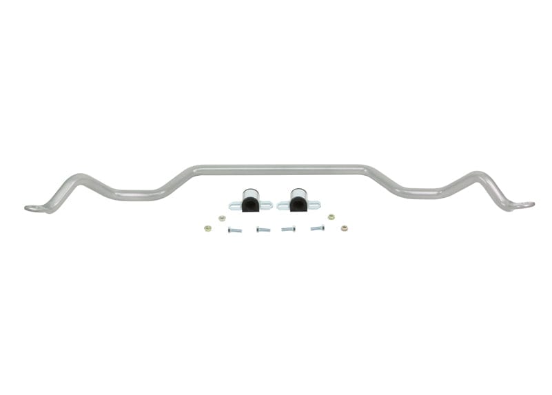 Whiteline 120 x 20 x 10 cm / Suits 1971 - 1973 models with 1045mm eye - 670mm D-bushing centre Front Sway Bar - 27mm Non Adjustable to Suit Ford Falcon/Fairlane XA-XF and Mustang Classic SR