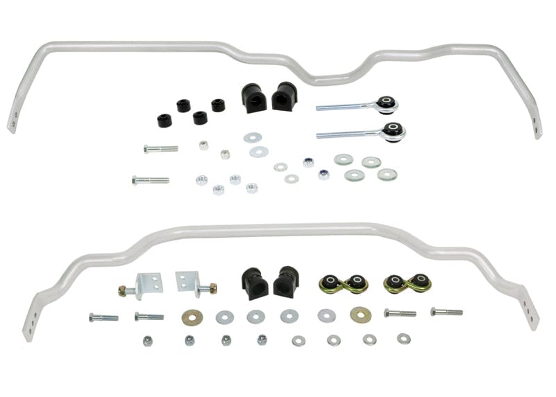 Whiteline 120 x 20 x 10 cm / Suits models with factory SR20 engine, includes models with RB, 1JZ and 2JZ engine conversion Front and Rear Sway Bar - Vehicle Kit to Suit Nissan 180SX SR20 engine SR