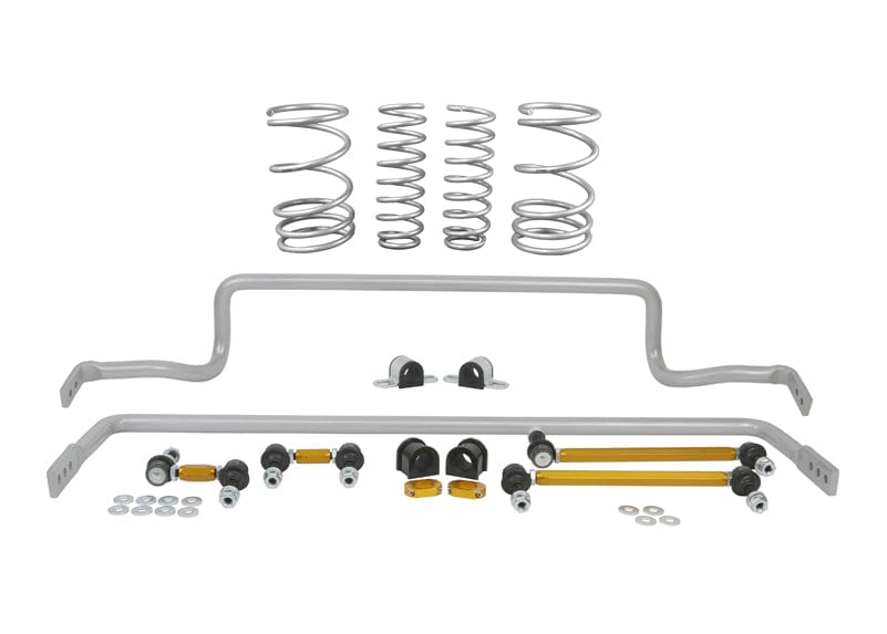 Whiteline 127 x 40 x 19 cm / Suits models without electric steering and with rear OEM sway bar Front and Rear Grip Series Kit to Suit Mitsubishi Lancer CJ, CY Fwd SR