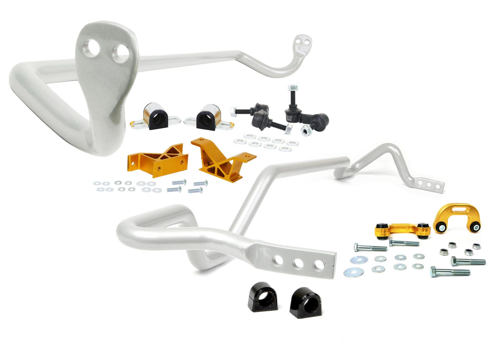 Whiteline 170 x 40 x 10 cm Front and Rear Sway Bar - Vehicle Kit to Suit Subaru GC WRX/STi SR
