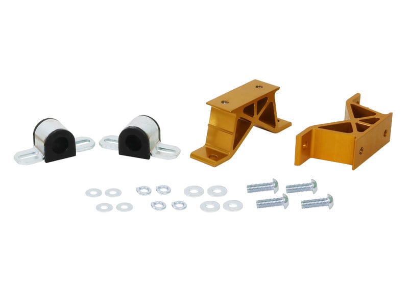 Whiteline 26 x 20 x 10 cm Rear Sway Bar Mount - Kit 27mm to Suit Subaru Impreza, liberty and Outback SR