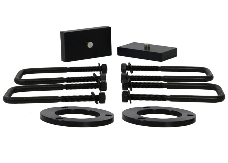 Whiteline 38 x 20 x 9 cm / Lifts vehicle approximately 25mm Front and Rear Lift Kit to Suit Mitsubishi Triton ML, MN 4wd SR