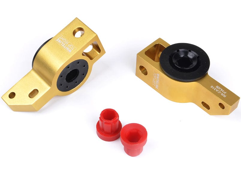 Whiteline 38 x 20 x 9 cm / Performance Alignment - adds +0.5deg caster + anti-lift - includes housing Front Control Arm Lower - Inner Rear Bushing ouble Offset Kit to Suit Audi, Seat, Skoda and Volkswagen PQ35 Fwd/Awd SR