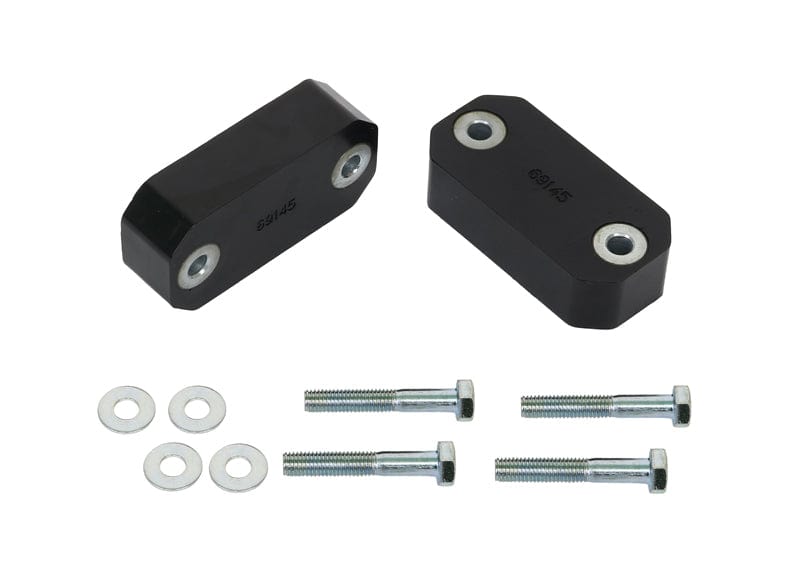 Whiteline 7 x 14 x 20 cm Front Sway Bar Mount - Relocation Spacer Kit to Suit Toyota Land Cruiser 76, 78 and 79 Series SR