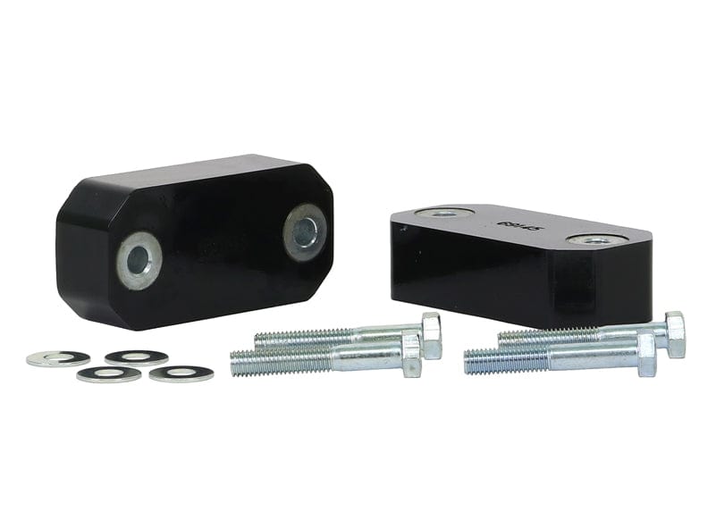 Whiteline 7 x 14 x 20 cm Front Sway Bar Mount - Relocation Spacer Kit to Suit Toyota Land Cruiser 76, 78 and 79 Series SR