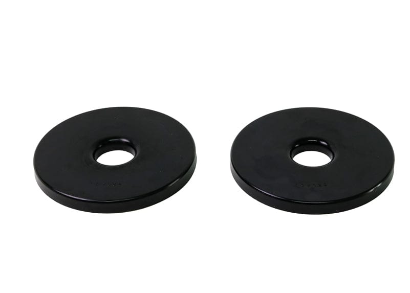 Whiteline 7 x 14 x 20 cm / OD=140, ID=32, H=12mm Rear Coil Spring Pad - Lower Bushing Kit 16mm Ride Height to Suit BMW 3 Series, M3, Z4 E36, E46, Holden Commodore VN-VZ and HSV SR
