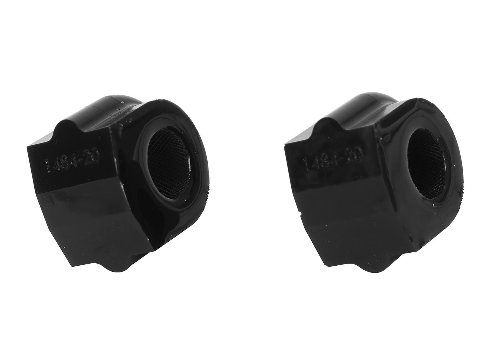 Whiteline 7 x 14 x 20 cm / Suits models 09/2001 - on - with ribbed saddle Front Sway Bar Mount - Bushing Kit 20mm to Suit Nissan Patrol GU and Pathfinder R50 SR