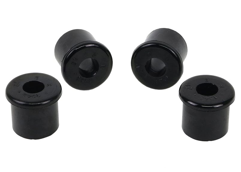Whiteline 7 x 14 x 20 cm / Suits models to - 1980 Rear Leaf Spring - Rear Eye and Shackle Bushing Kit to Suit Nissan 720 CG and Urvan E20 SR
