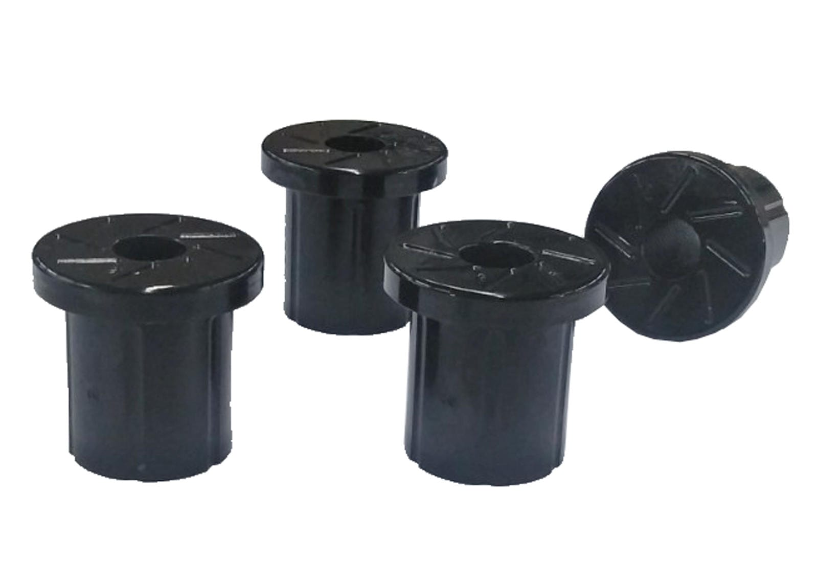 Whiteline 7 x 14 x 20 cm / Suits OEM with 102mm internal upper shackle plate width Rear Leaf Spring - Shackle Bushing Kit to Suit Toyota Land Cruiser 76, 78 and 79 Series SR