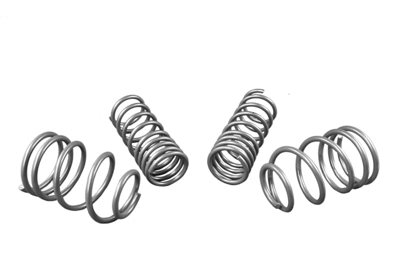 Whiteline Lowers vehicle approximately 15mm front and 30mm rear Front and Rear Coil Springs - Lowered to Suit Ford Focus RS LZ SR