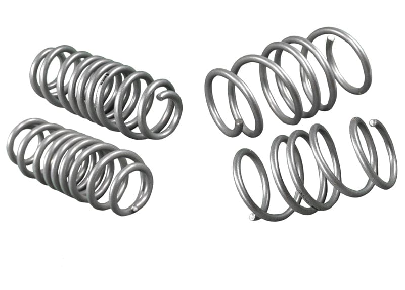 Whiteline Lowers vehicle approximately 20mm front and rear Front and Rear Coil Springs - Lowered to Suit Volkswagen Golf R Mk7, 7. SR