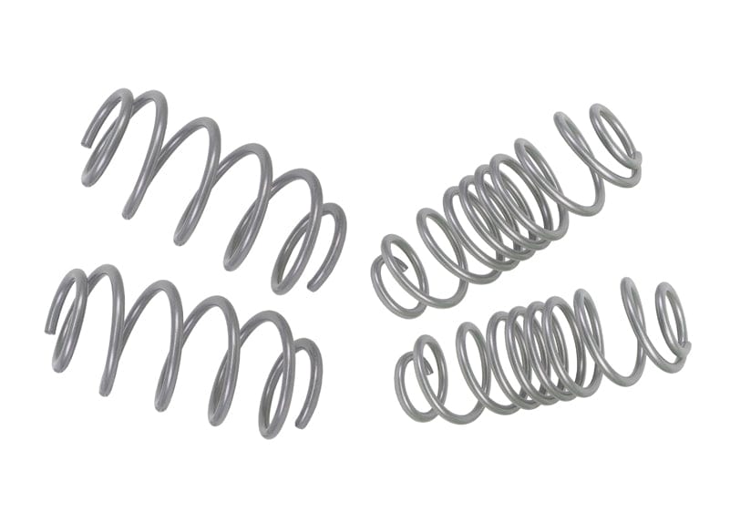 Whiteline Lowers vehicle approximately 30mm front and rear Front and Rear Coil Springs - Lowered to Suit Ford Fiesta WS, WT and WZ SR